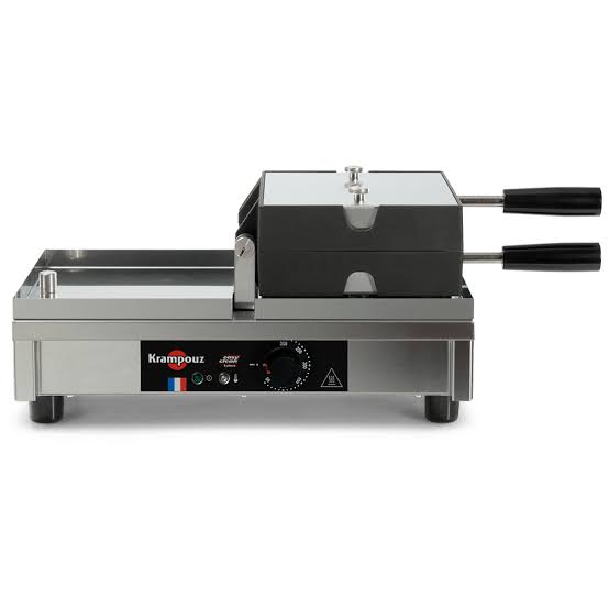 מכונת וופל בריסל 4×6 מקצועית בפתיחה 180° – יחידה